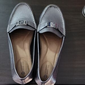 Gianni Bernini Silver Loafers